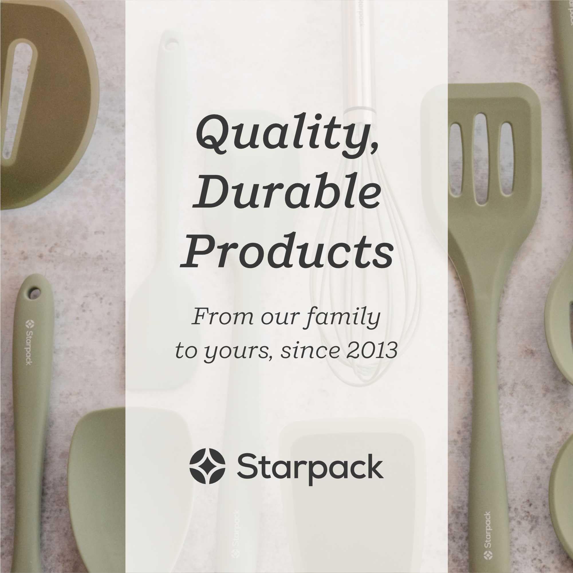 StarPack Home The All Rounder spoonula features upgraded silicone in vibrant colors.