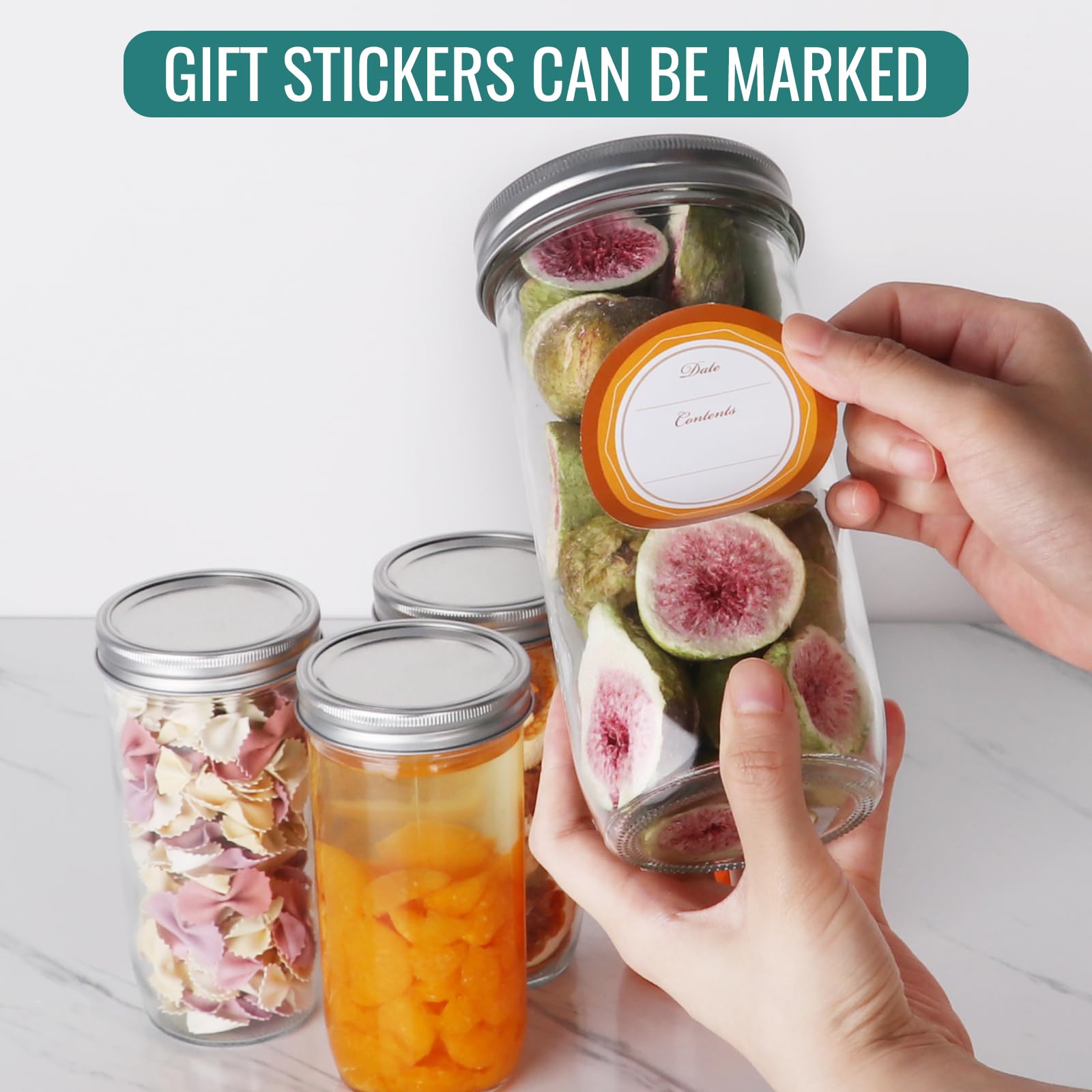 STARSIDE six-pack wide-mouth jars offer great value.