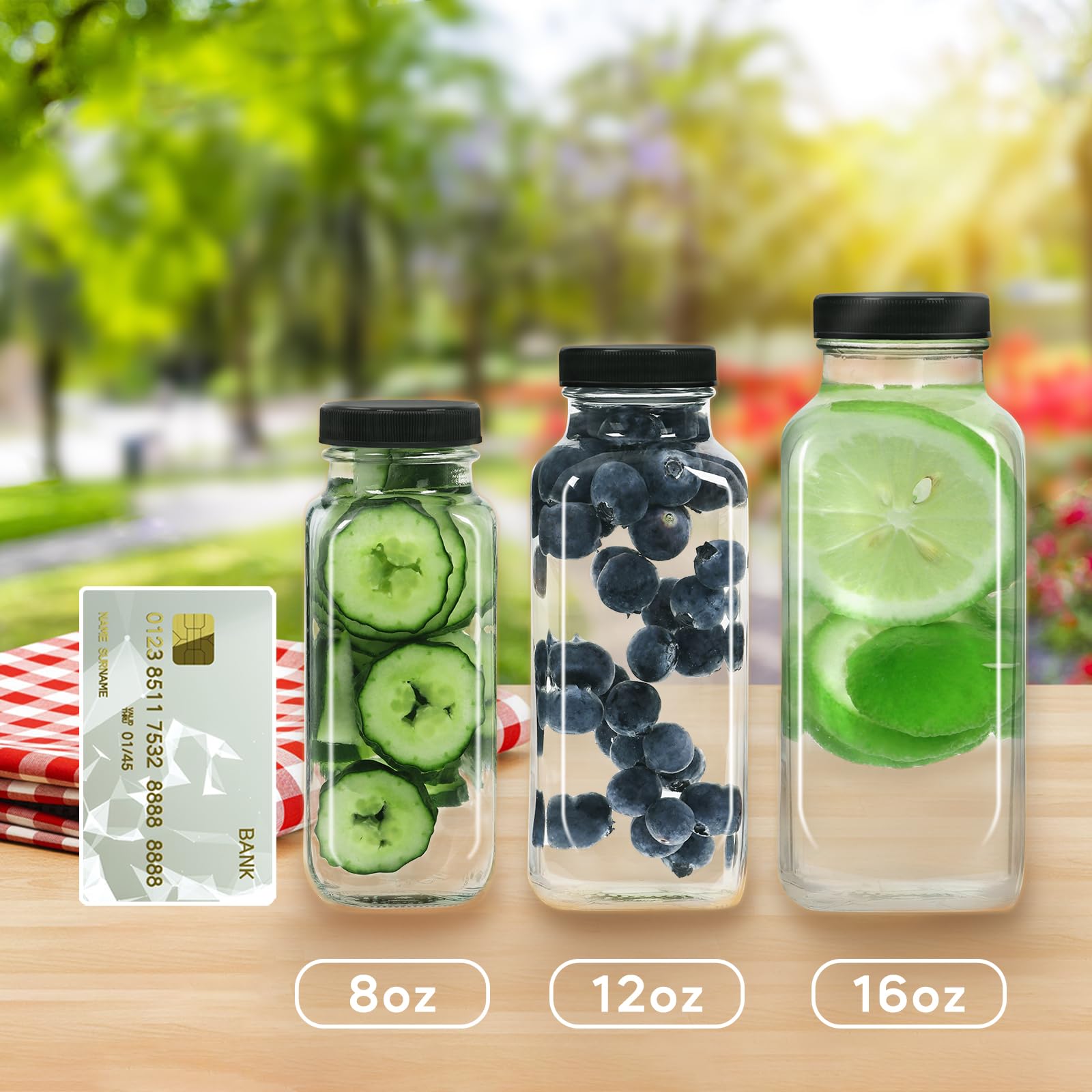 STARSIDE 12-pack set ideal for meal prep and infused waters