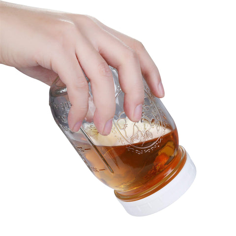 Staruby polypropylene lids are dishwasher safe and non-stick for simple cleaning.