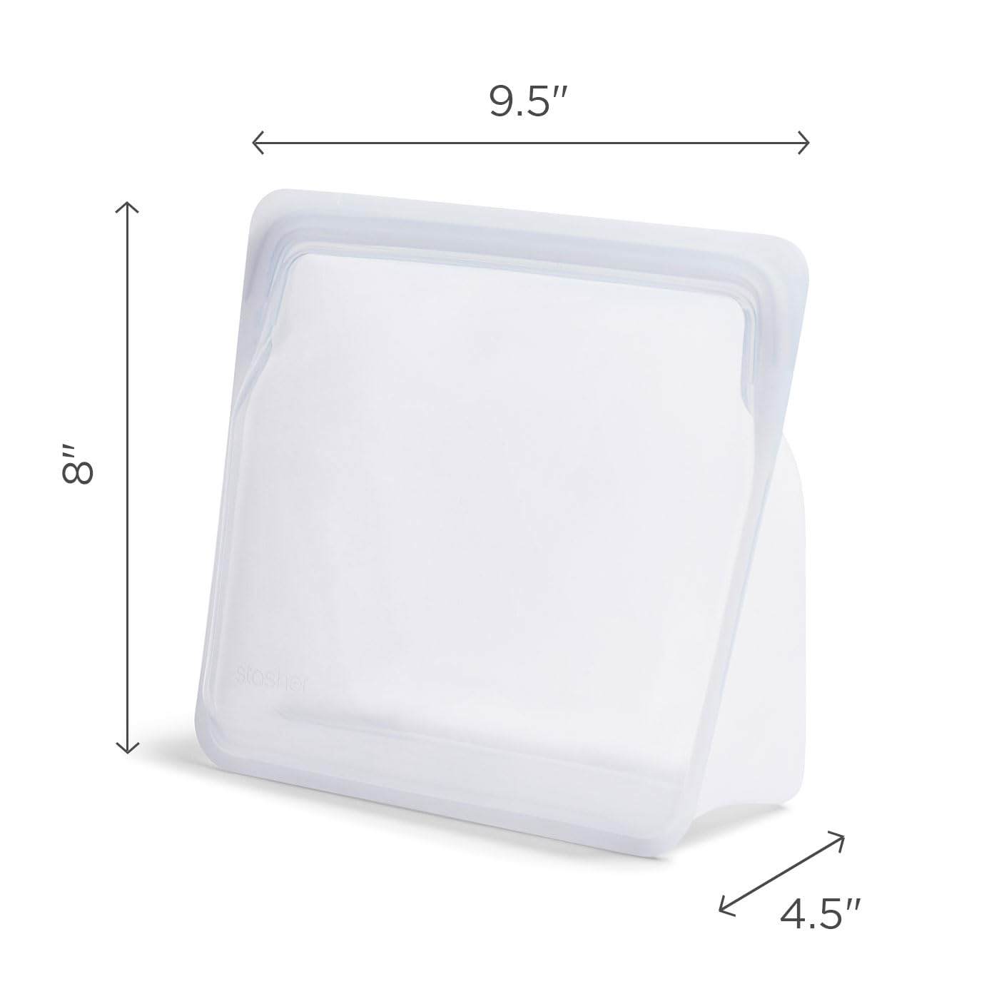 Stasher Aqua large capacity bag ideal for bulk prep and storage