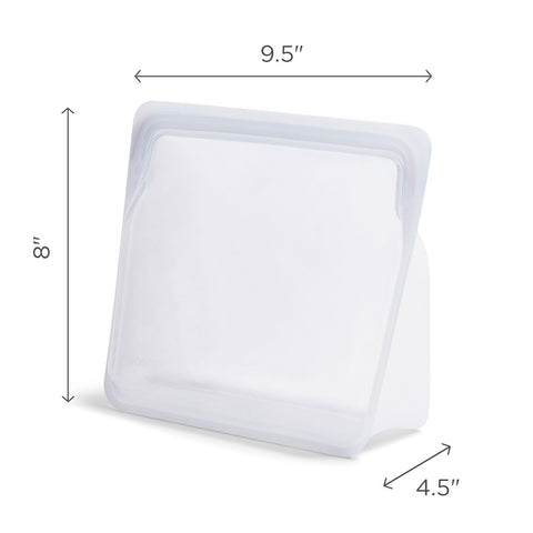 Stasher Aqua large capacity bag ideal for bulk prep and storage