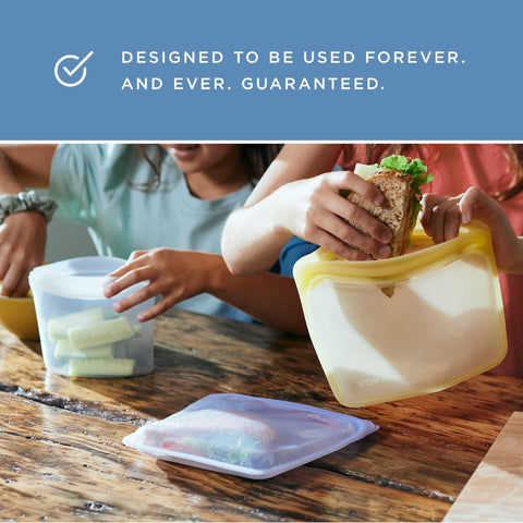 Stasher eco-friendly storage reduces single-use plastic waste