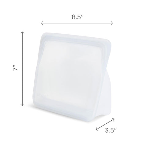 Stasher is BPA- and phthalate-free silicone for safe reuse.