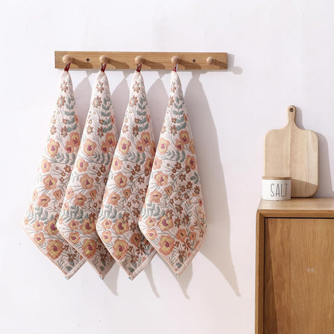 Reversible design enables dual patterns for versatile tasks and decorative flair.