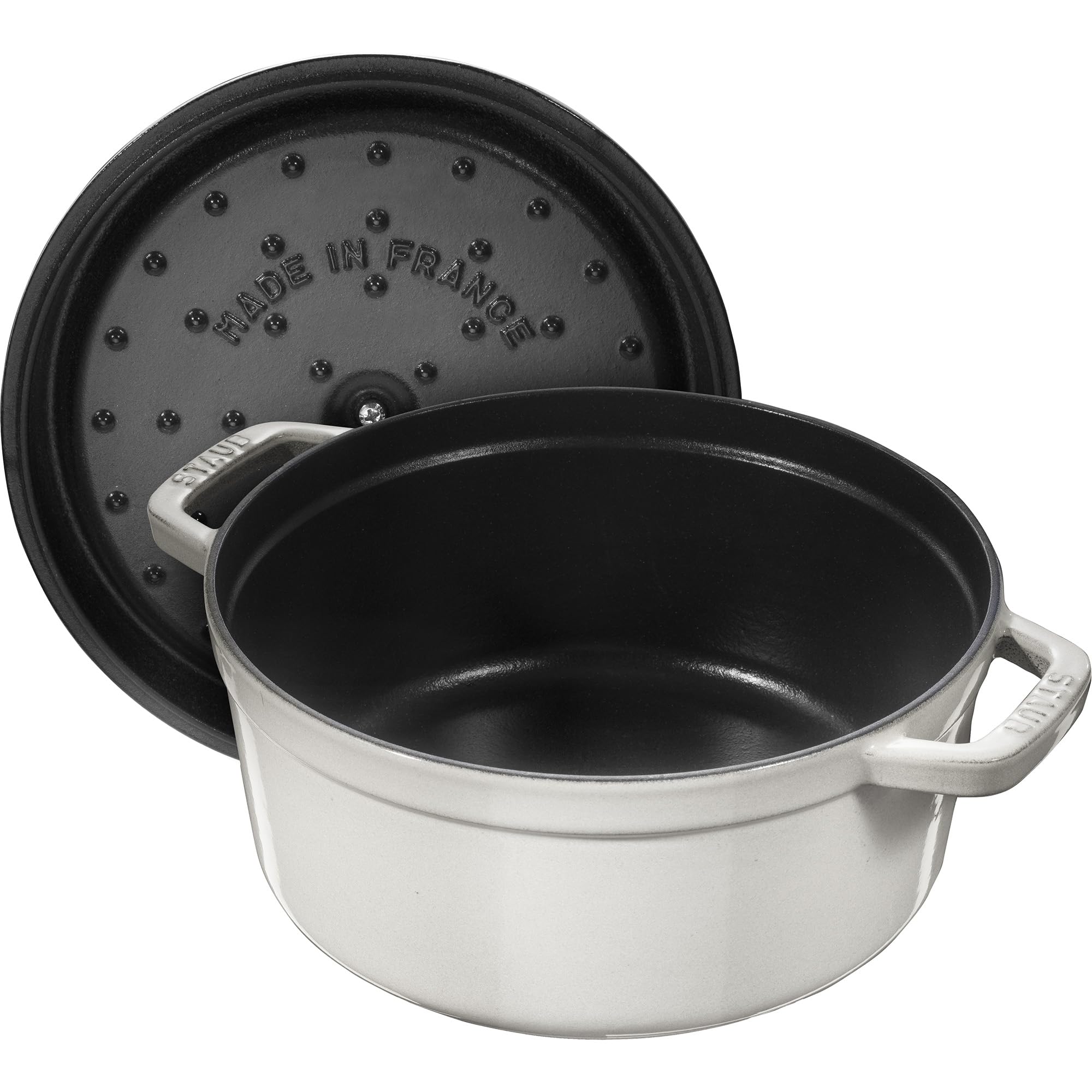 Staub durable enamel finish adds elegance from kitchen to table