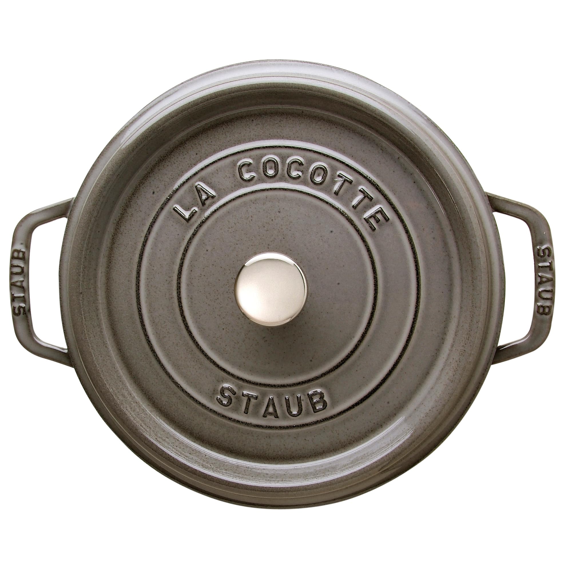 Staub smooth bottom is induction-friendly for versatile cooking