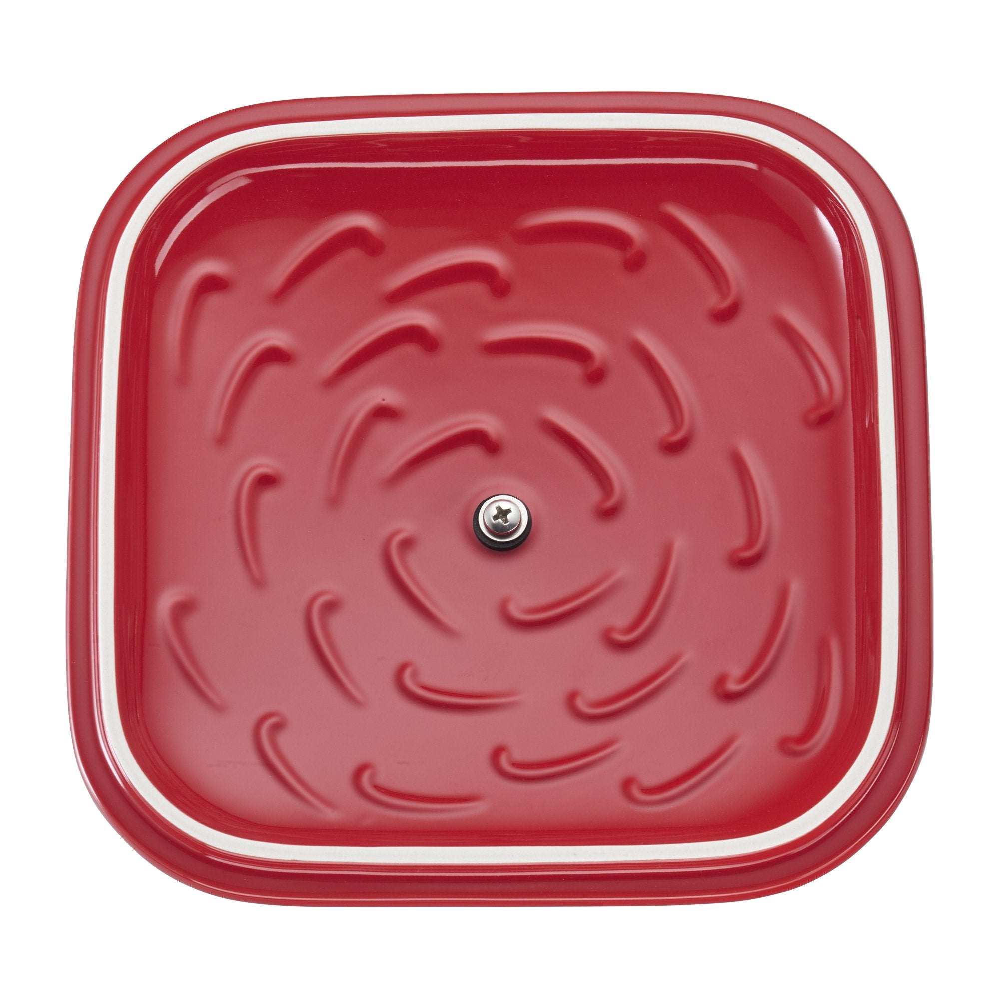 Staub ergonomic grip handles shown for easy maneuvering.