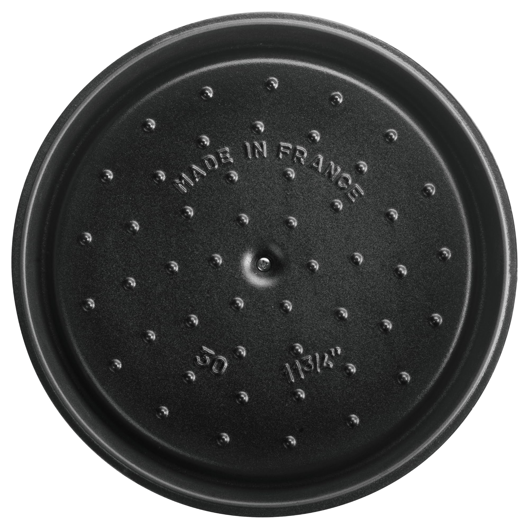 French-made Staub craftsmanship emphasizes heirloom quality and performance