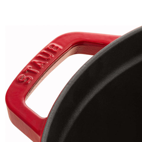 Staub made in France with Paul Bocuse heritage for quality.