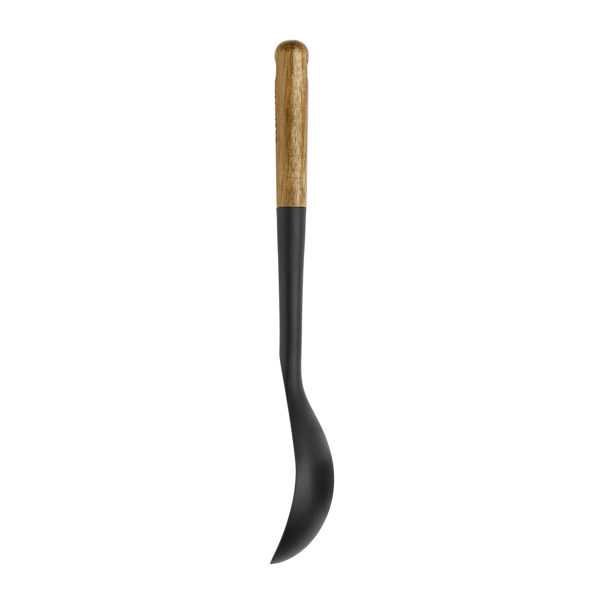 STAUB spoon hanging loop keeps it organized in the kitchen.