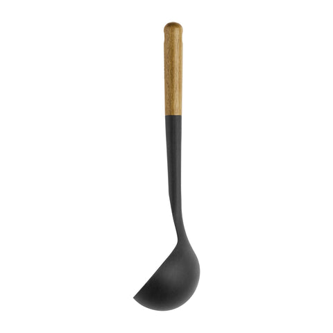 STAUB ladle with a hanging loop for easy kitchen storage.