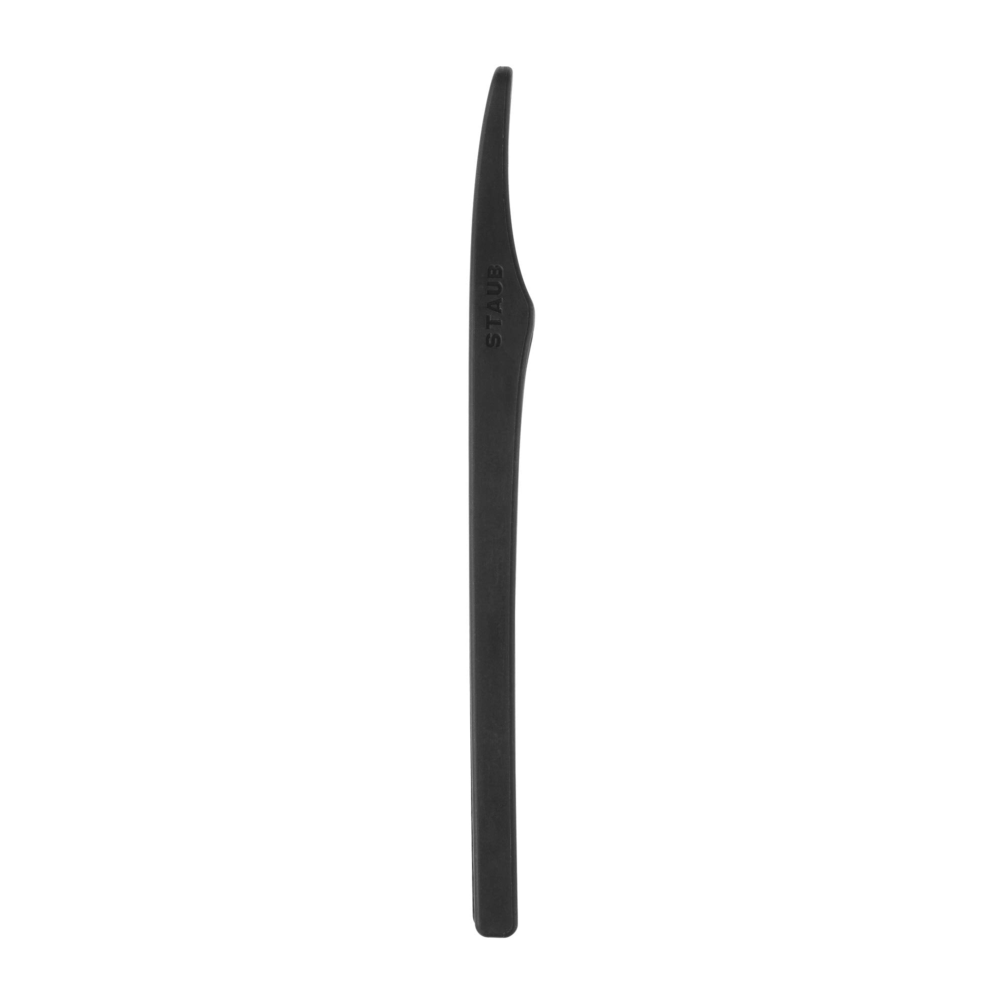 STAUB tongs feature a hanging loop for easy storage.