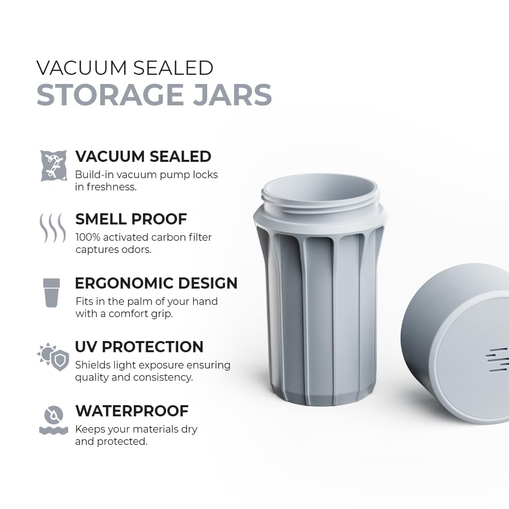 Staze three layer design provides odor control and organization.