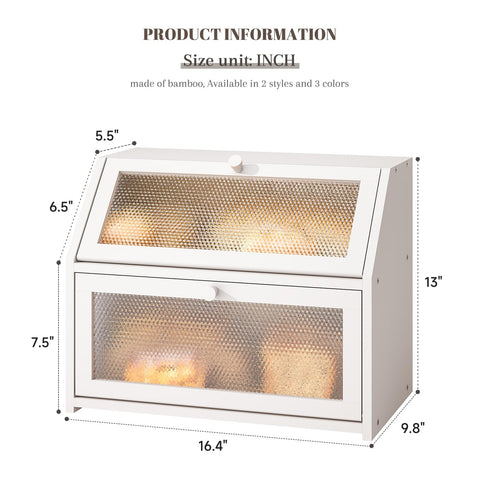 STDDRE counter storage keeps bread and small items organized.