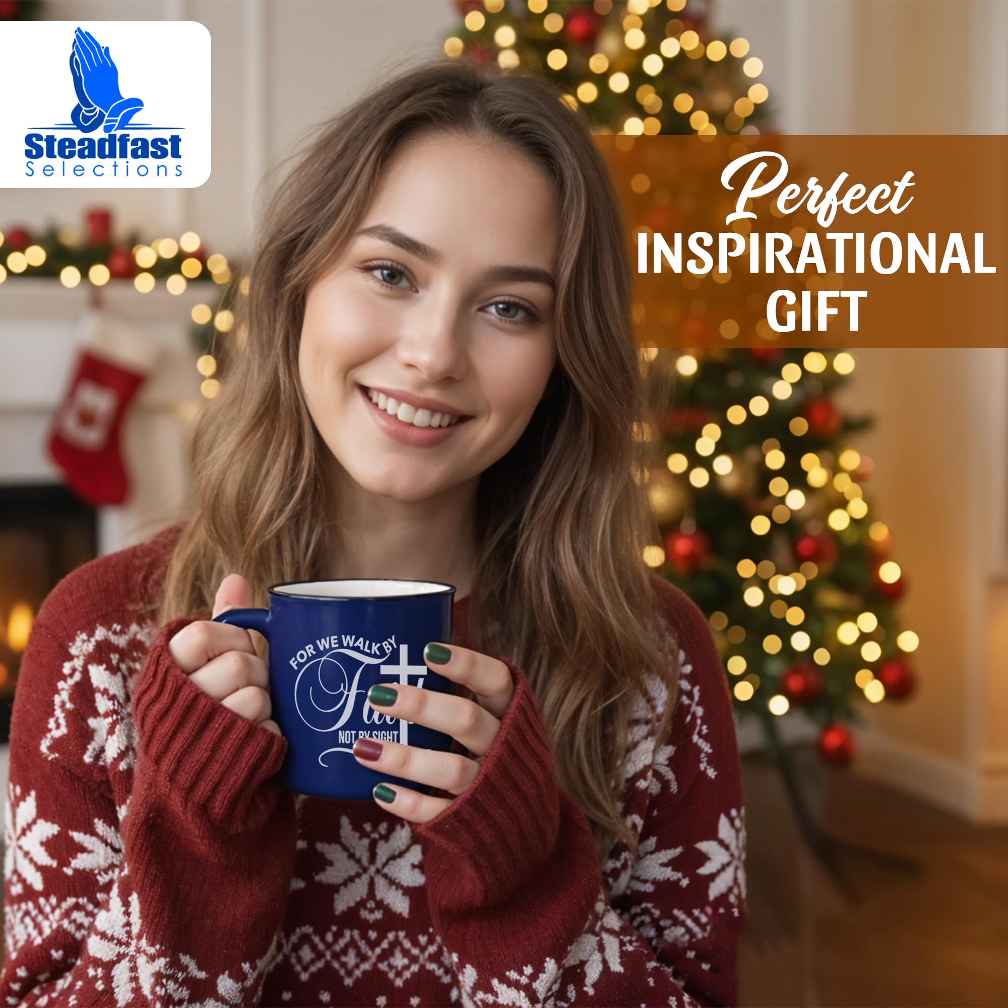 Steadfast Selections 12oz microwave and dishwasher safe mug for easy use