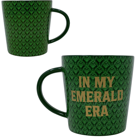 Steel Mill & Co Wicked Mug with emerald green pattern for vibrant sipping.