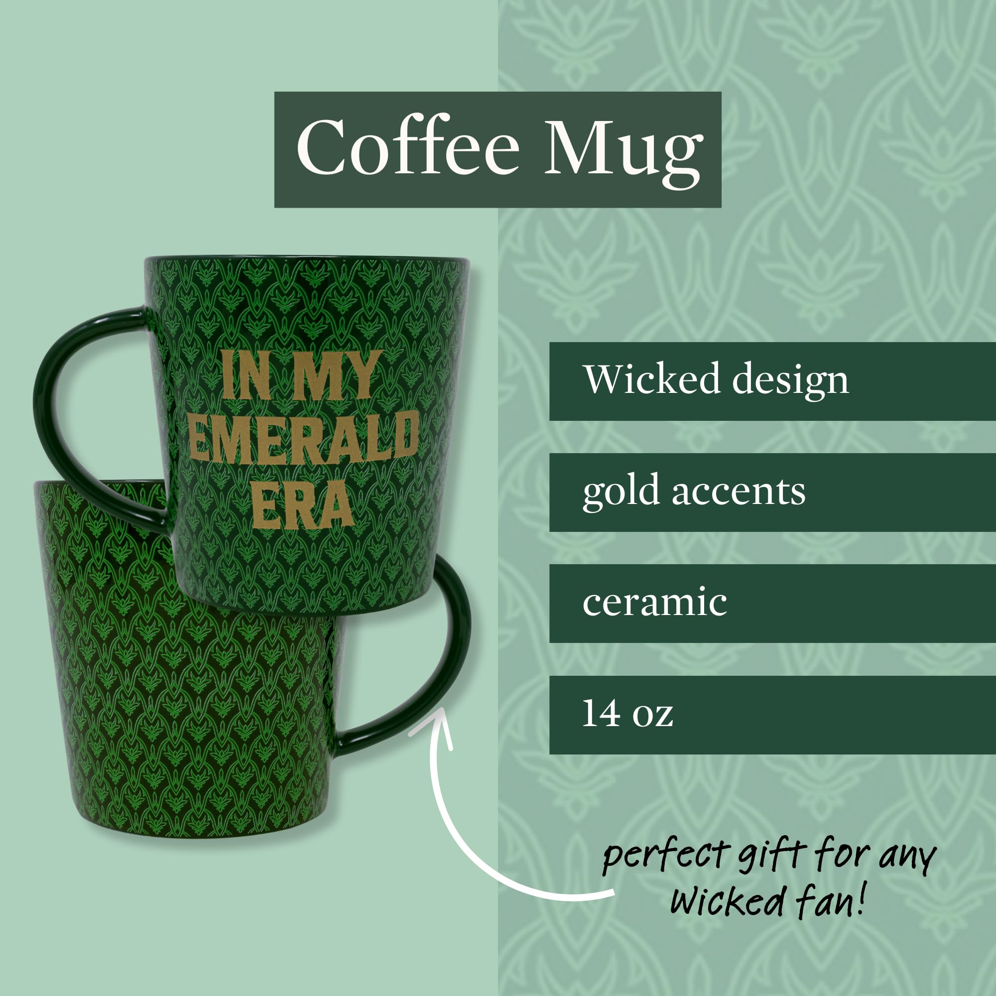 Steel Mill & Co Wicked Mug with Wizard of Oz theme sparks conversation.