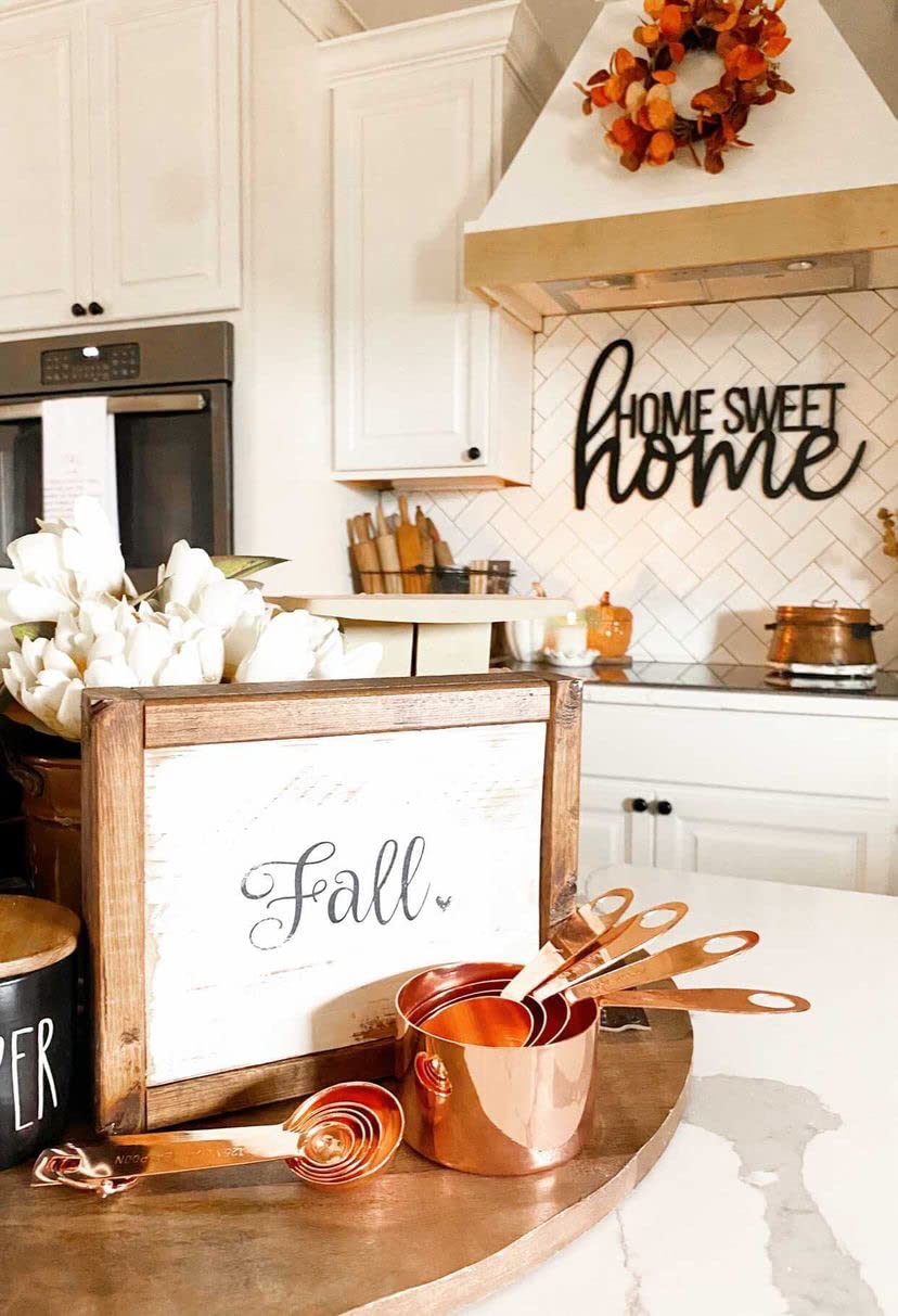 Copper rose gold appearance enhances modern kitchen decor with style