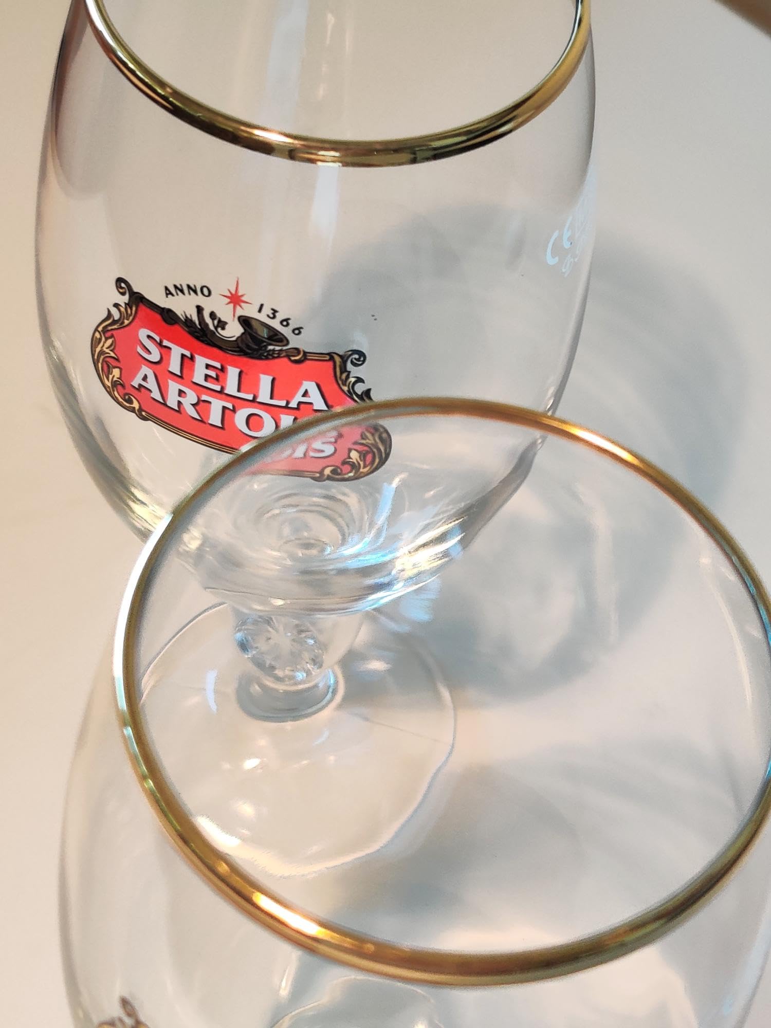 Stella Artois goblet-style beer glass for refined home entertaining.