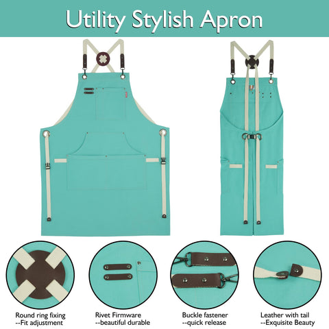 Stenffy apron adjustable strap for comfortable fit