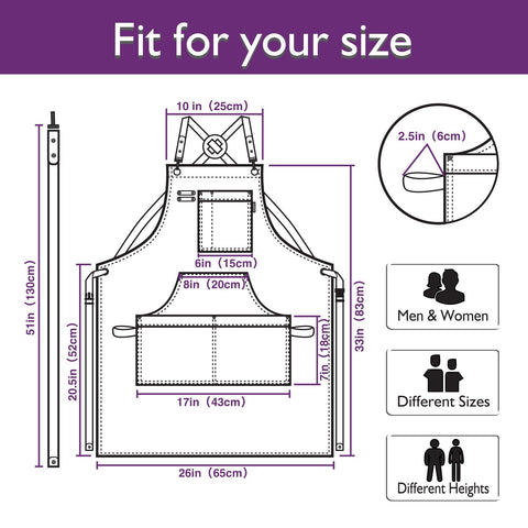 Stenffy wide coverage shows chest to knee protection
