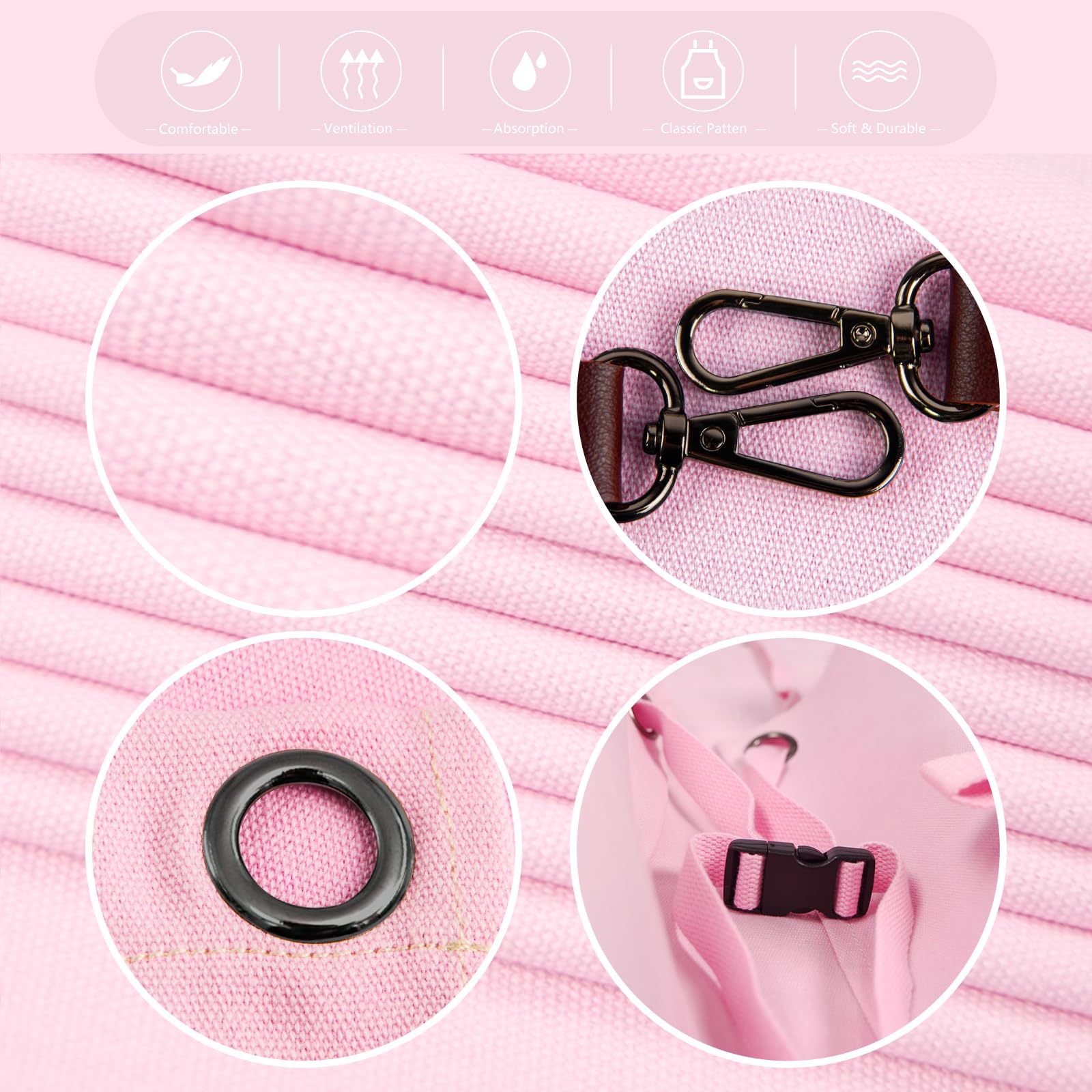 Stenffy quick-release strap design allows easy size adjustment and comfort.