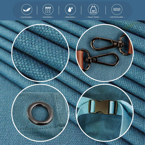 Stenffy apron quick-release strap enables easy removal and adjustable fit.