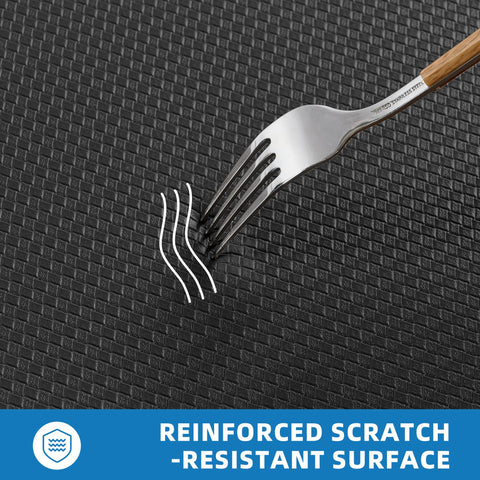 StepAura easy-clean surface allows quick wipe-down after meal prep.