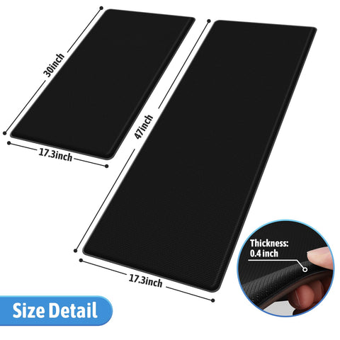 StepLively anti-fatigue cushion close-up shows thick padding for comfortable standing