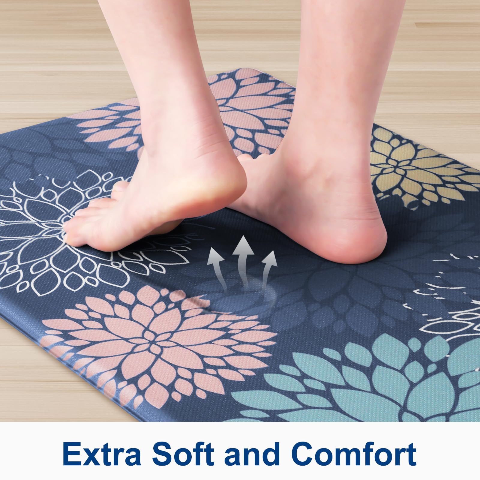 StepLively durable PVC construction resists wear and fading over years