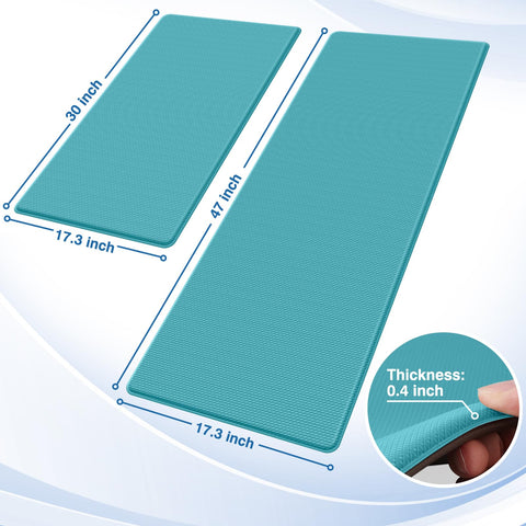 StepRite Kitchen Mat non-slip back stays securely in place on floors