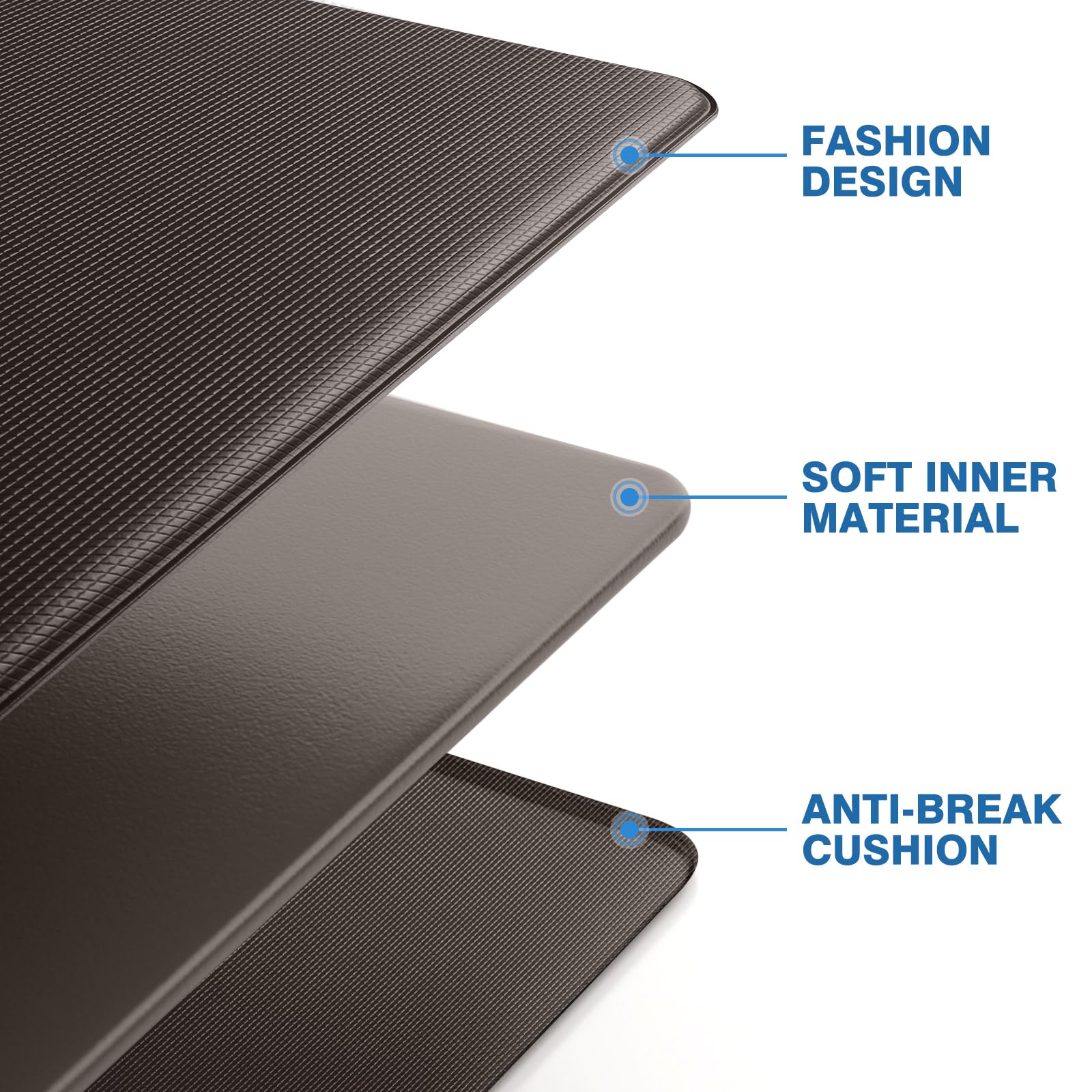 StepRite durable material maintains shape through daily kitchen use.