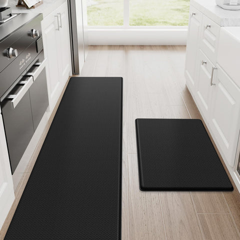 StepRite two-piece kitchen mats shown in a pair layout for versatile coverage.