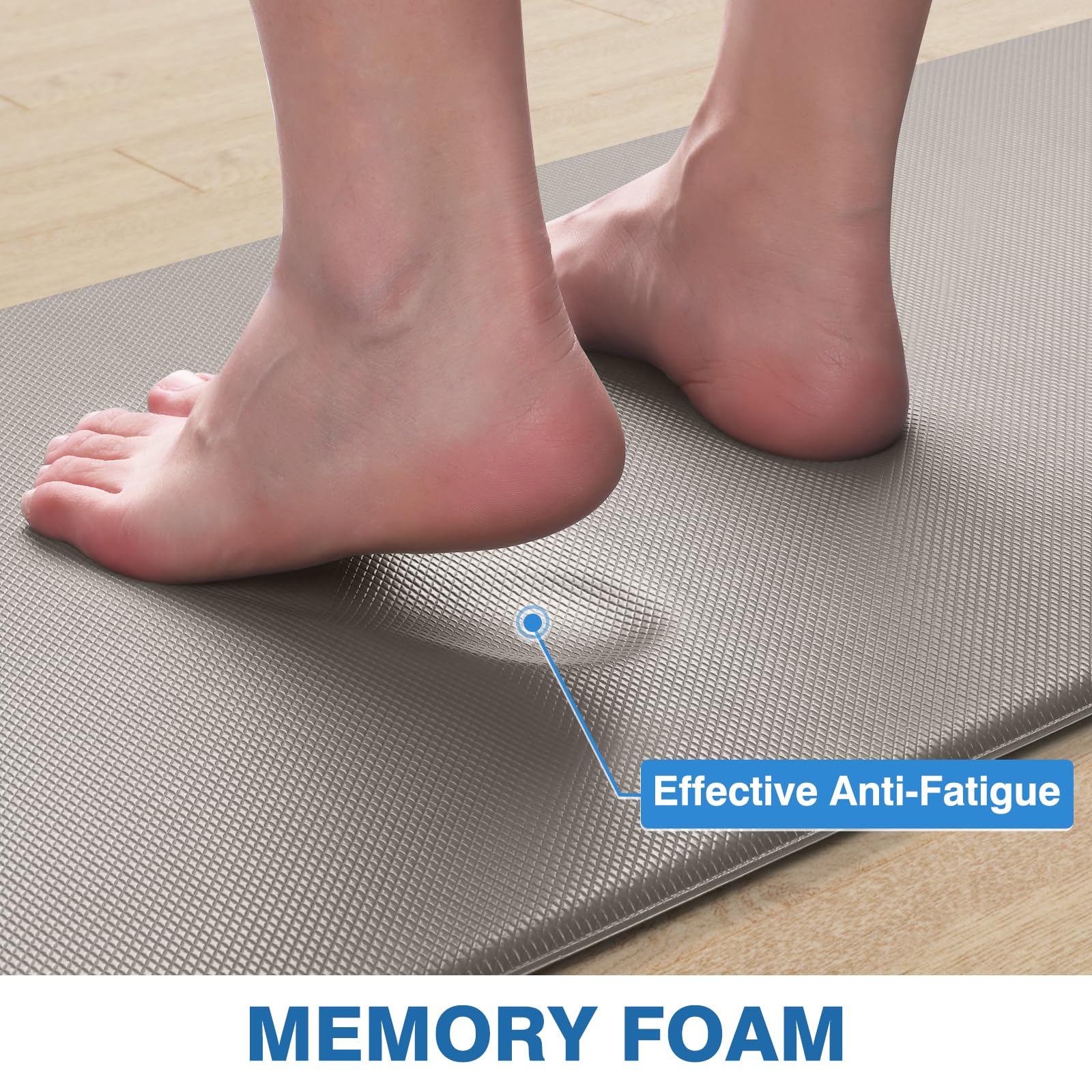 StepRite versatile mats suit kitchen, laundry, office, and doorways.