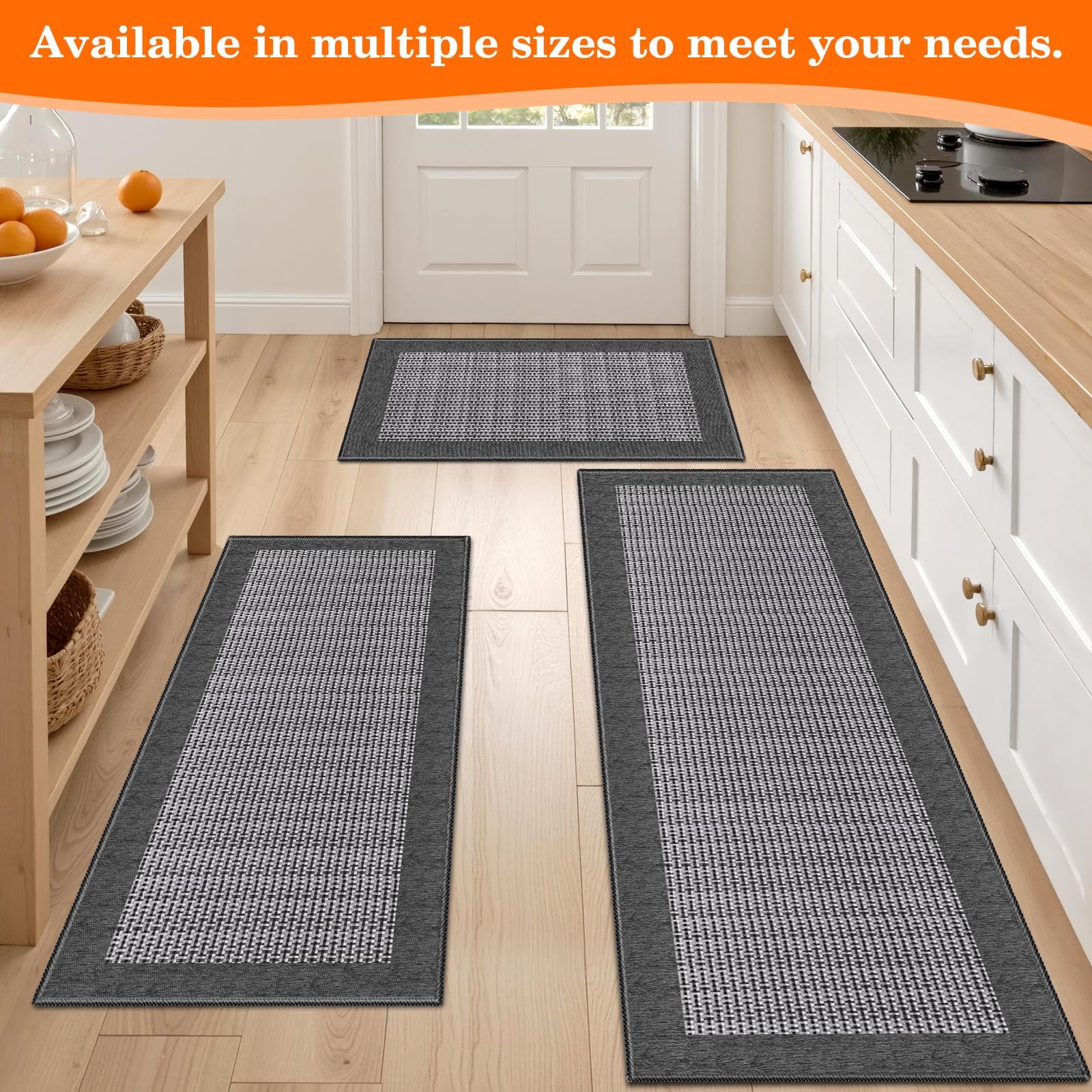 StepRite rug easy-clean surface simplifies maintenance.