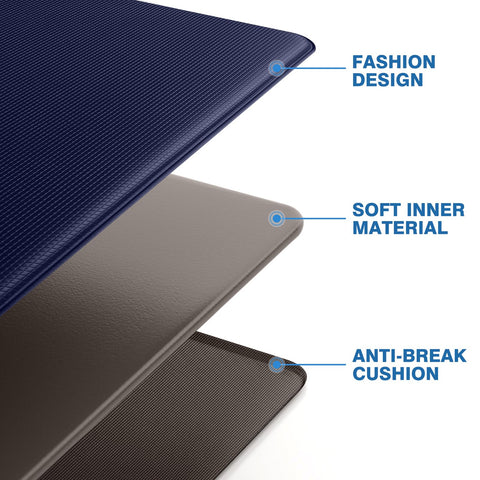 StepRite stain-resistant texture resisting spills for quick cleanups.