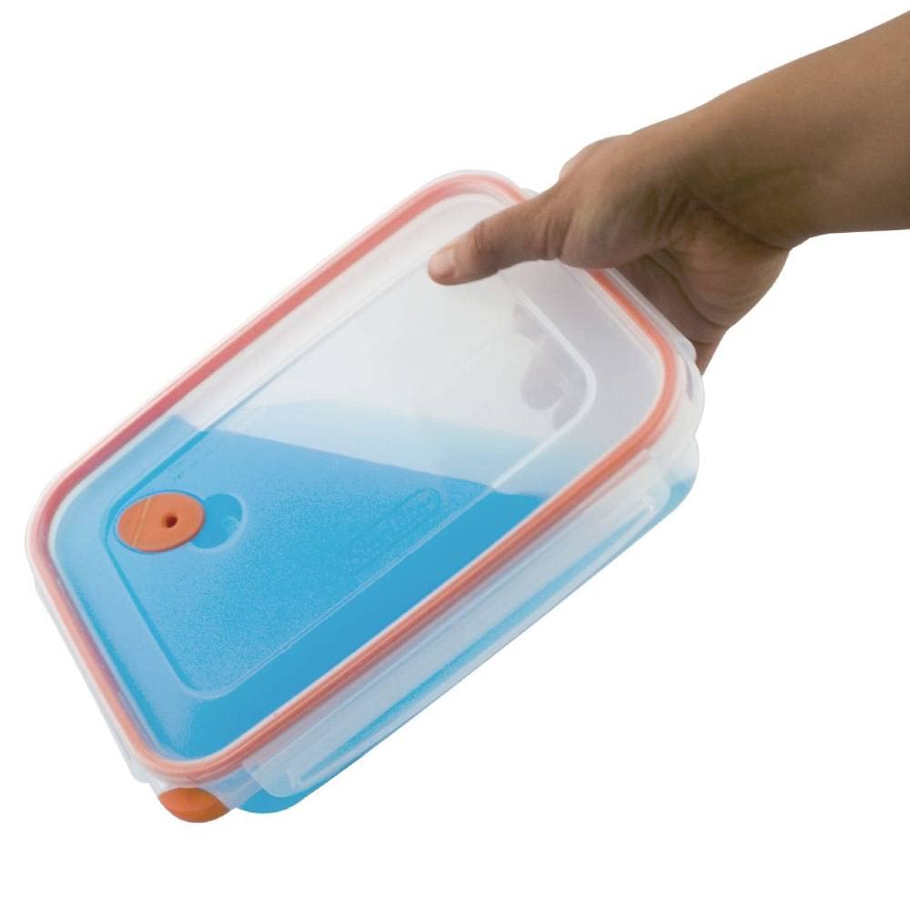 Sterilite rectangle Ultra-Seal base visible for easy content identification.
