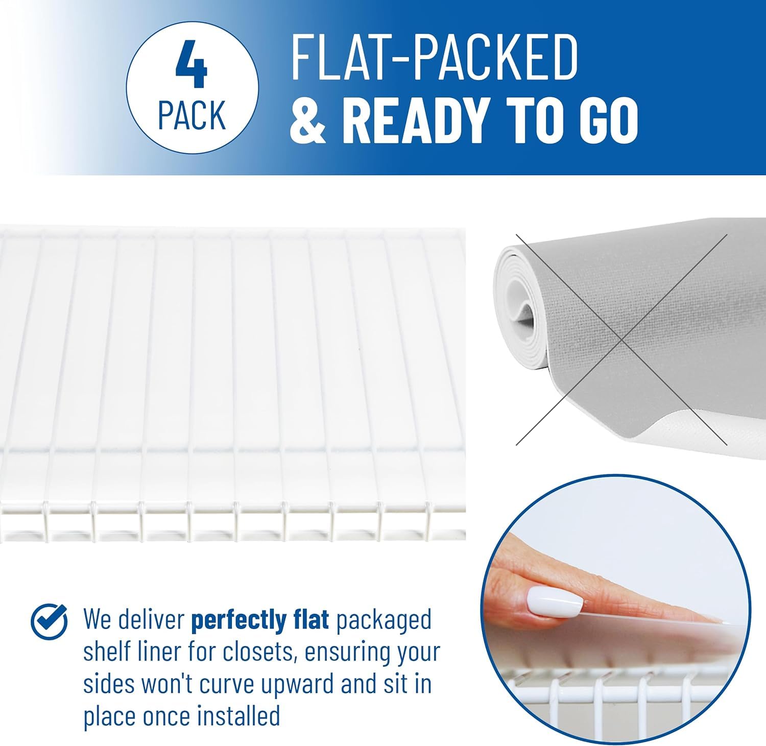 Easy wipe-clean and waterproof to prevent leaks.