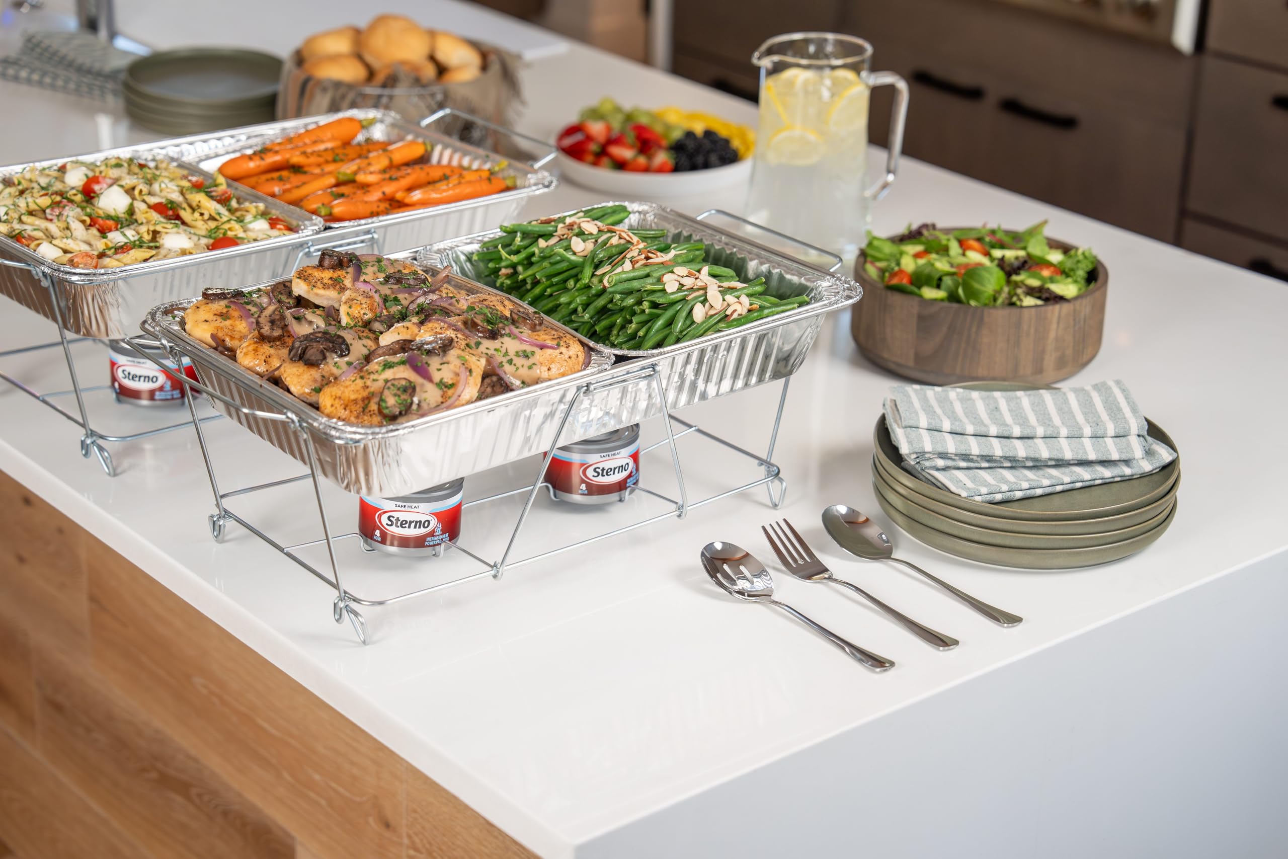 Sterno Fuel Cans support catering applications with reliable, safe heat.