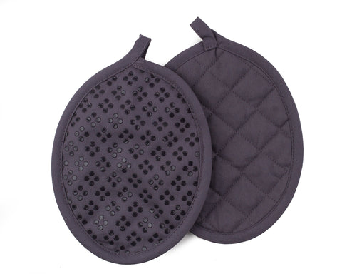 Sticky Toffee gray dishcloths in a sink, drying dishes efficiently.
