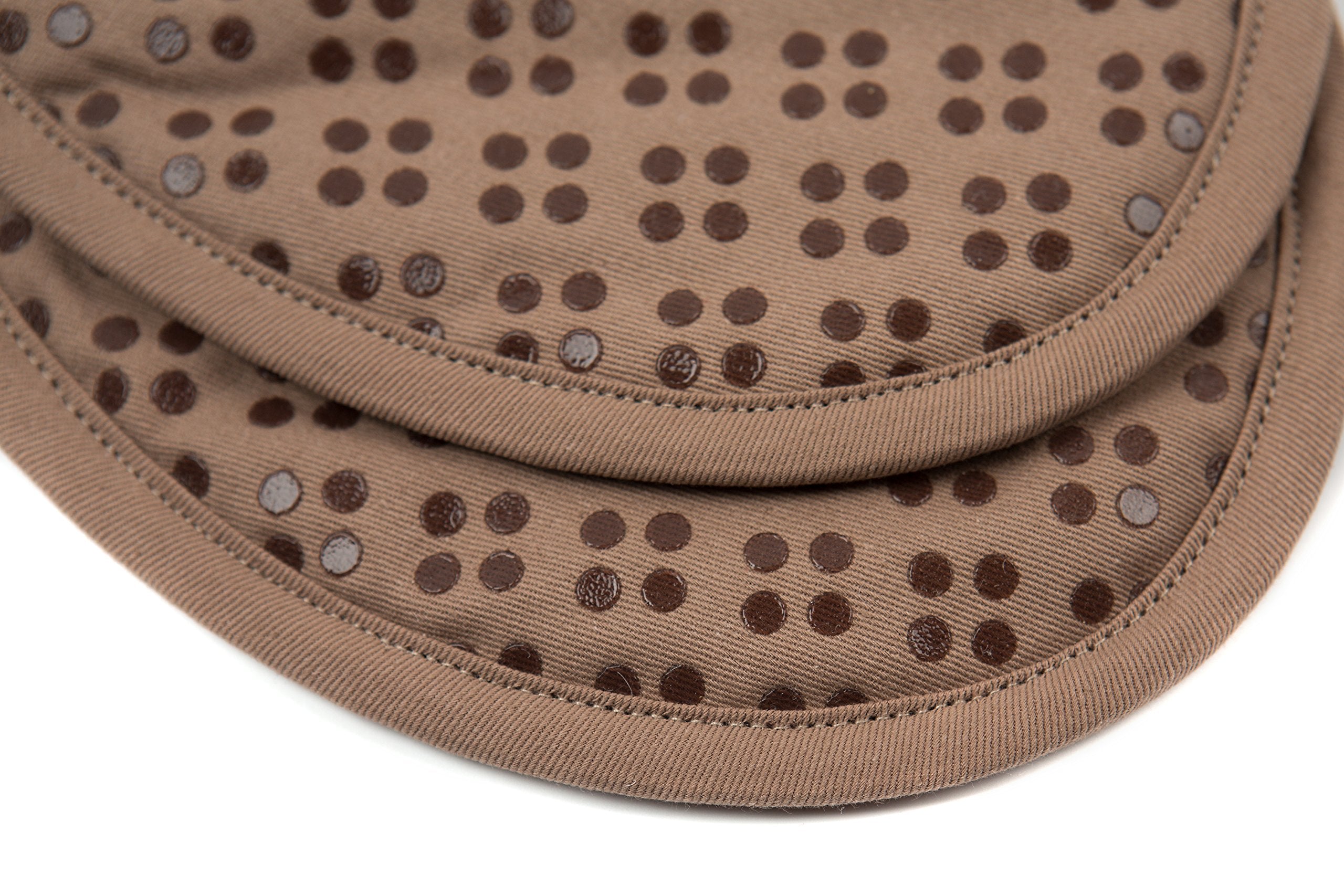 Sticky Toffee cotton shell with OEKO-TEX certification for easy care.