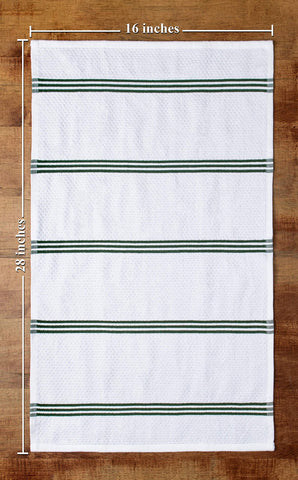 Sticky Toffee set includes durable cotton towels ideal for kitchen tasks.
