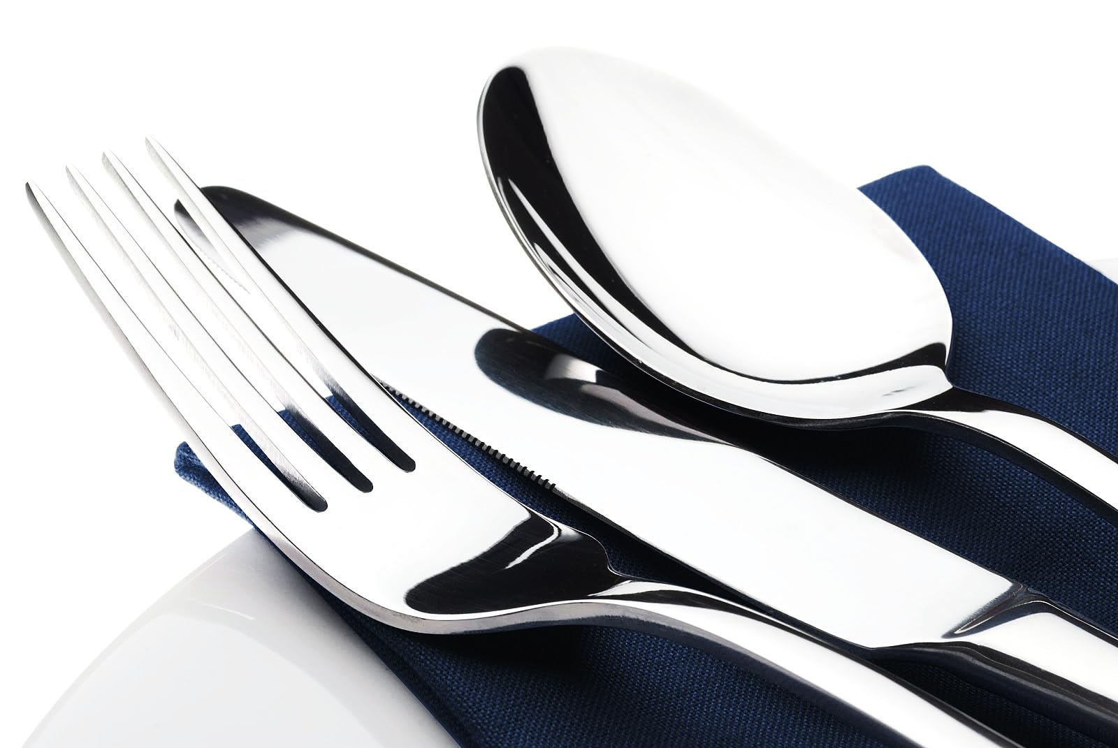 Stilloye dinner forks with balanced feel for comfortable dining
