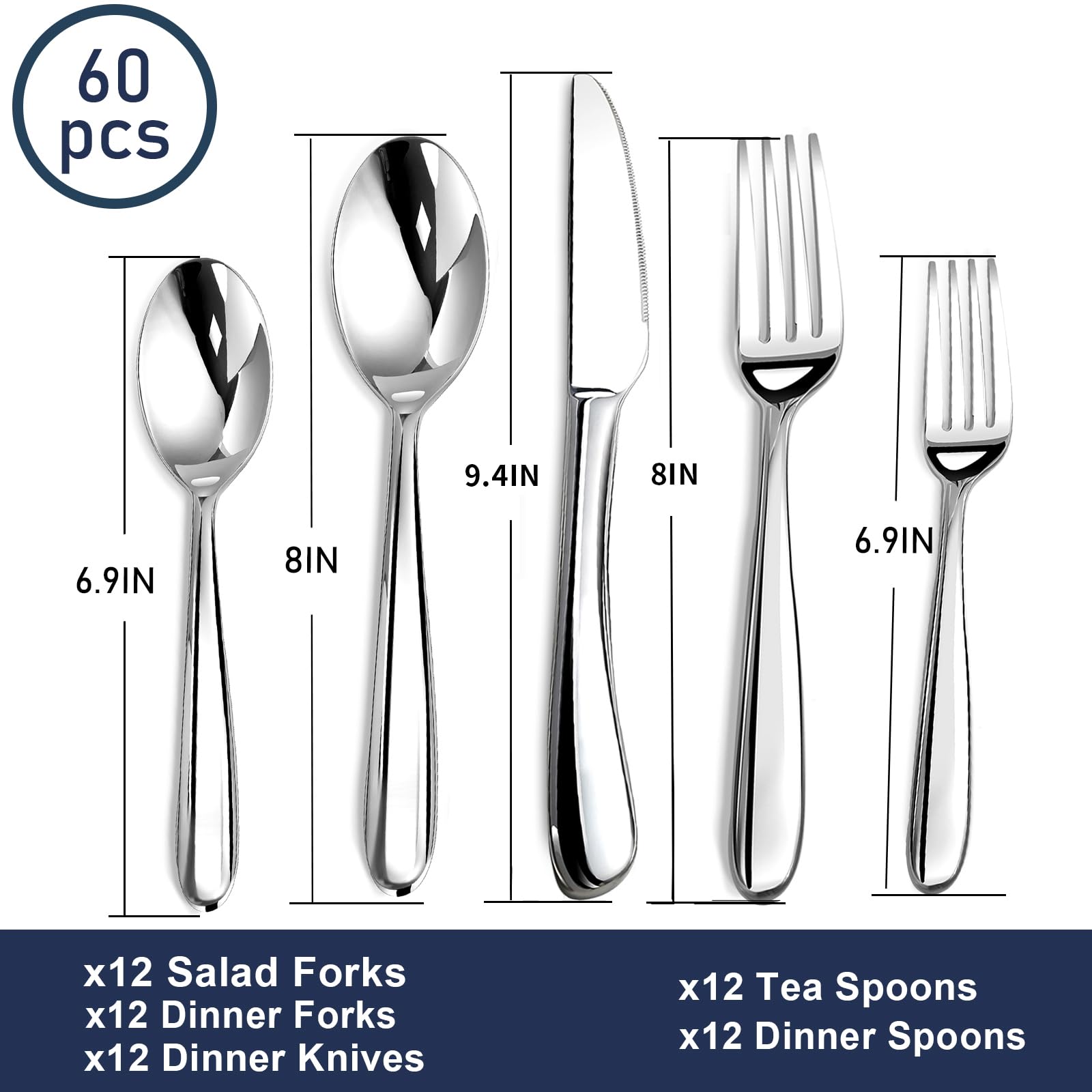 Stilloye square-edge design elevates table settings with a modern, timeless look.