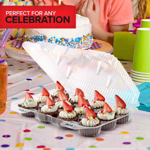 Stock Your Home 20 pack disposable cupcake holders for events and gifts