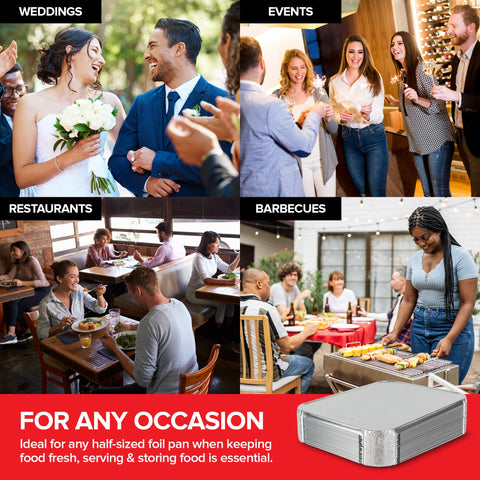 Stock Your Home 25-pack lid bundle ideal for catering and buffets