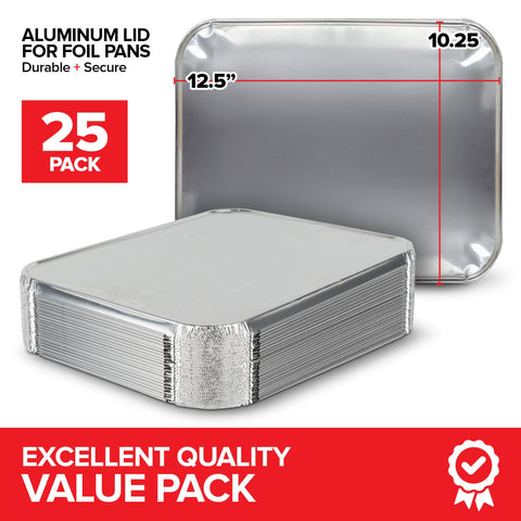 Stock Your Home heavy-duty aluminum lid, durable for catering and transport