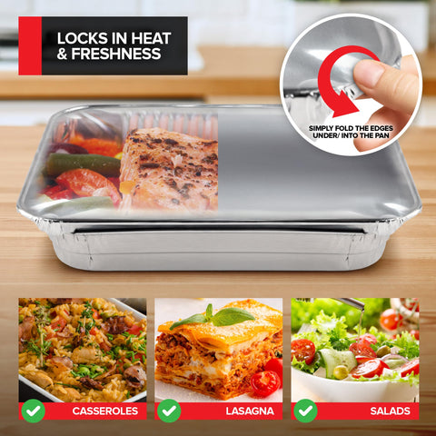 Stock Your Home leak-free transport lid protects food while moving