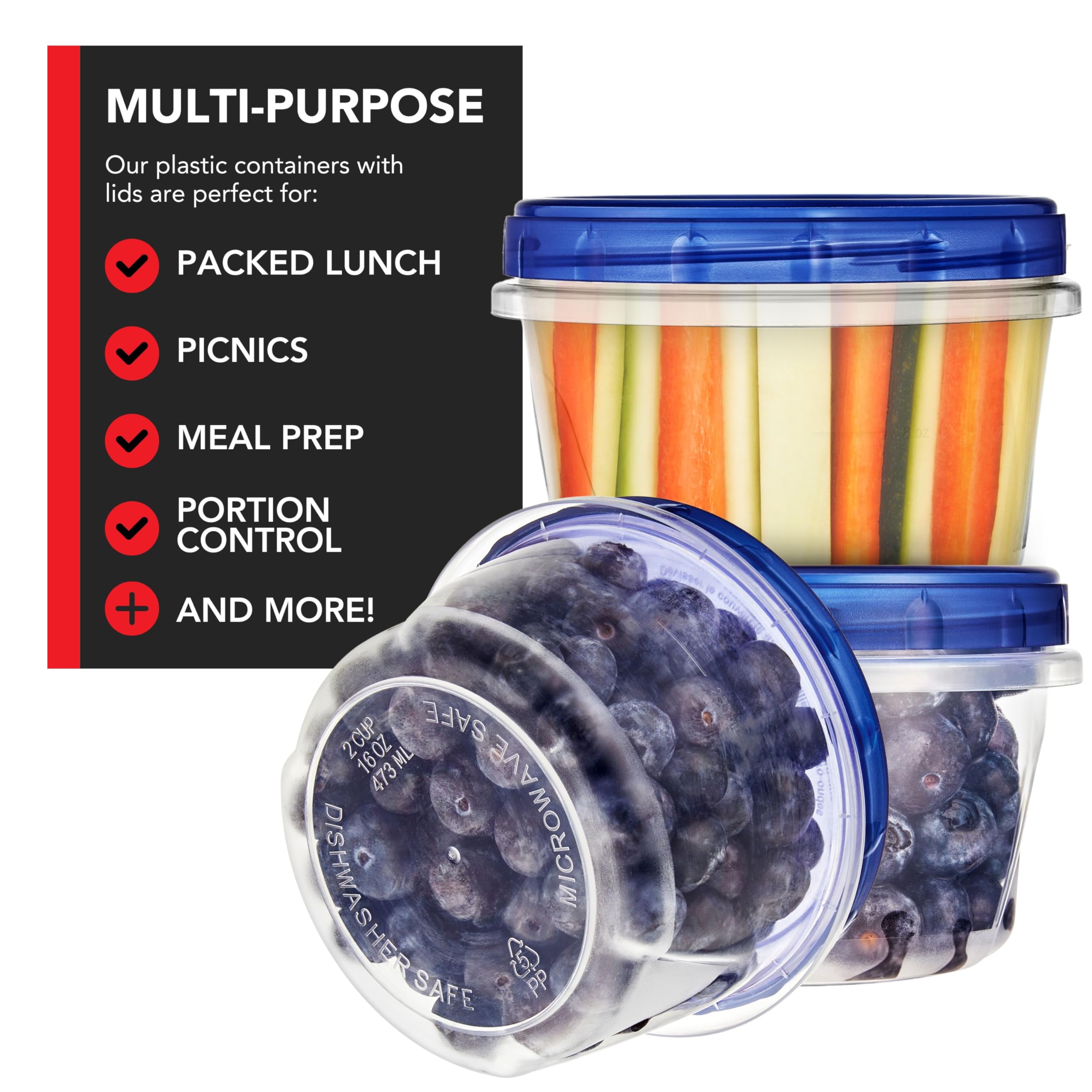 Stock Your Home microwave-safe containers simplify reheating without residue.